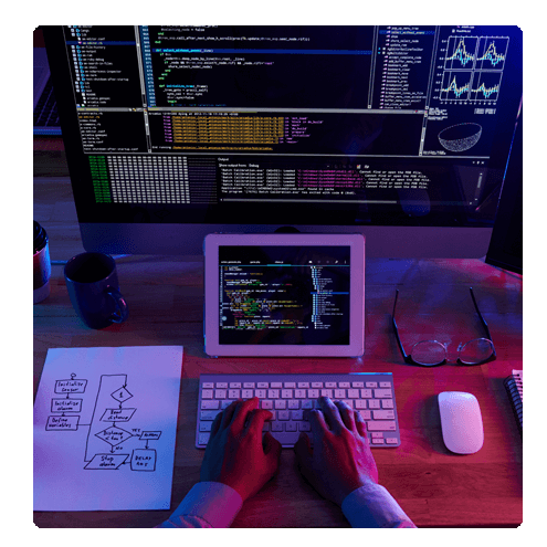 Dar el salto a un software personalizado implica un riesgo por su parte. Pero una vez que tengas el equipo a bordo, disfrutarás de un nuevo nivel de eficiencia. Lo logramos entendiendo la forma en que hace negocios, como lo hemos hecho con cientos de clientes satisfechos en el pasado. El momento de dar ese salto es ahora.
